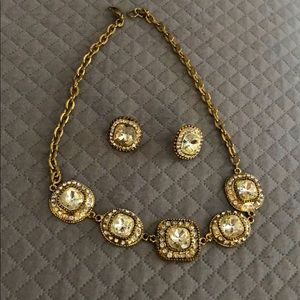 Banana Republic necklace and earring set